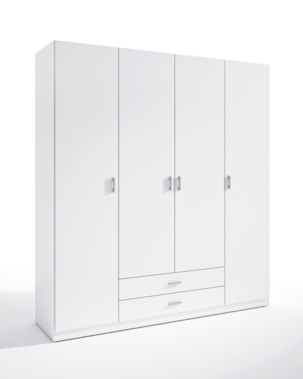 ARMARIO 4 PUERTAS Y 2 CAJONES 198CM - Imagen 6