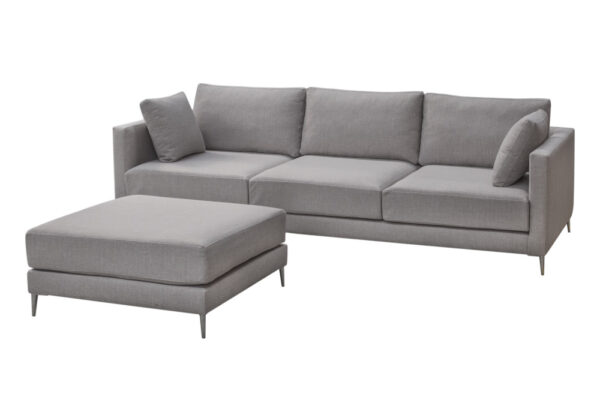 SOFÁ 295CM CON POUF REVERSIBLE FOREST - Imagen 3