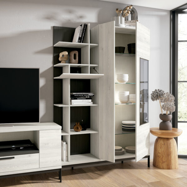 MÓDULO VITRINA CON LED 137CM ENEX - Imagen 2