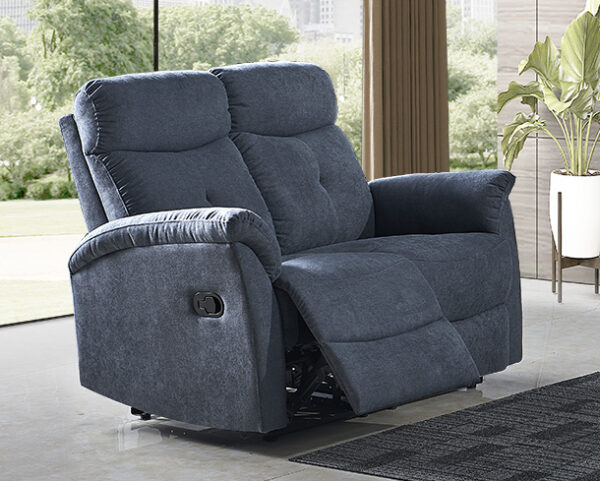 SOFÁ 2 PLAZAS  136CM CON RELAX MANUAL NILO - Imagen 3