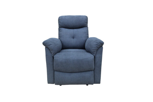 SILLÓN RELAX MANUAL DE PALÁNCA GRIS NILO - Imagen 2