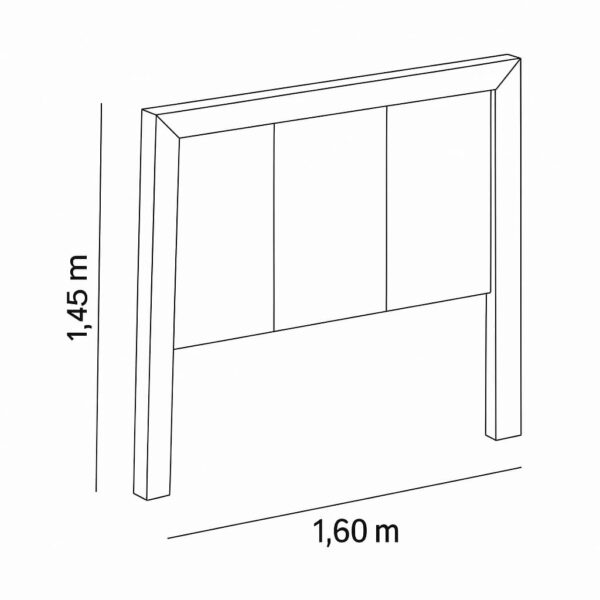 COMPOSICIÓN CABECERO CON DOS MESITAS JUNCAL - Imagen 4