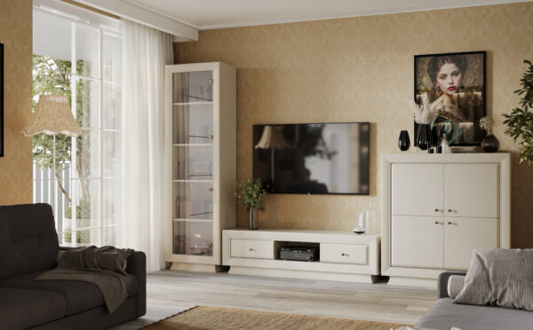 COMPOSIÓN MODULAR 319CM COLOR CASHMERE - Imagen 4