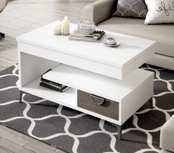MESA ELEVABLE CON CAJÓN
