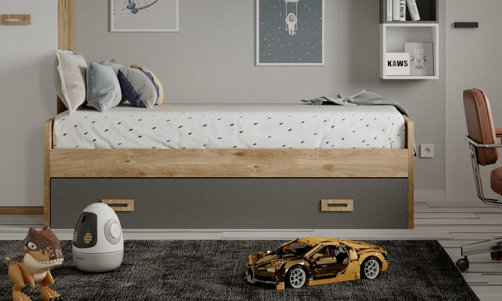 CAMA NIDO FRONTA 90X190CM LARA