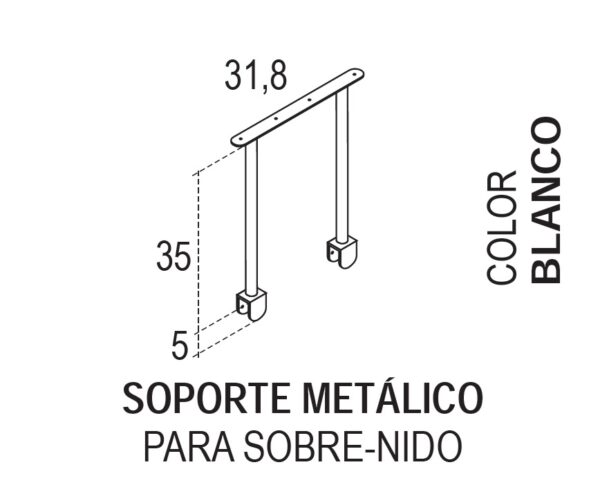 MESA DE ESTUDIO 150CM CON BAJO DE 4 CAJONES NATURE - Imagen 4