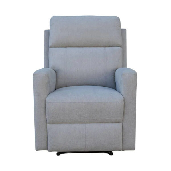 SILLÓN RELAX MANUAL DE PALANCA GRIS MAR