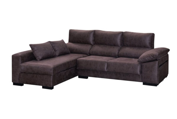 CHAISLONGUE IZQUIERDA 280CM CON POUFS LIBRA