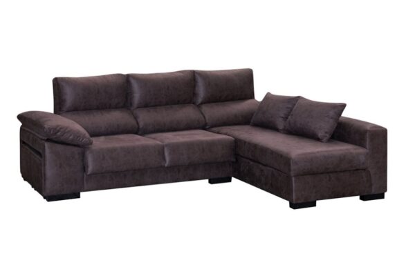 CHAISLONGUE DERECHA 280CM CON POUFS LIBRA