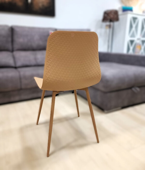 SILLA POLIPROPILENO CON PATA METÁLICA - Imagen 2