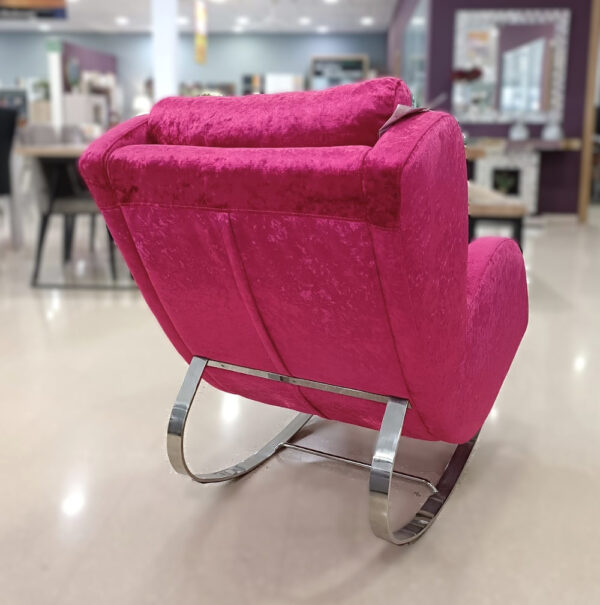 SILLON BALANCÍN EN FUCSIA VIBRANTE - Imagen 3