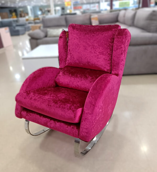 SILLON BALANCÍN EN FUCSIA VIBRANTE
