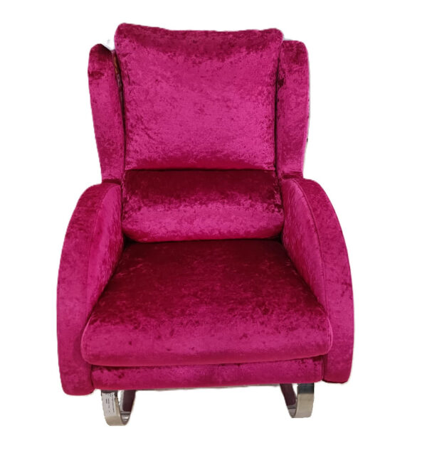 SILLON BALANCÍN EN FUCSIA VIBRANTE - Imagen 4